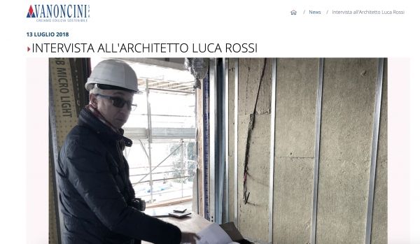Intervista all&#039;Architetto Luca Rossi