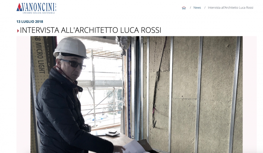 Intervista all&#039;Architetto Luca Rossi