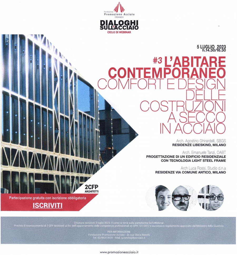 L'ABITARE CONTEMPORANEO - WEBINAR